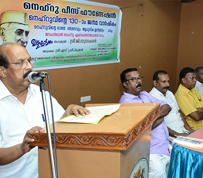 NPF Hon Minister Sri.G.Sudhakaran inaugurating